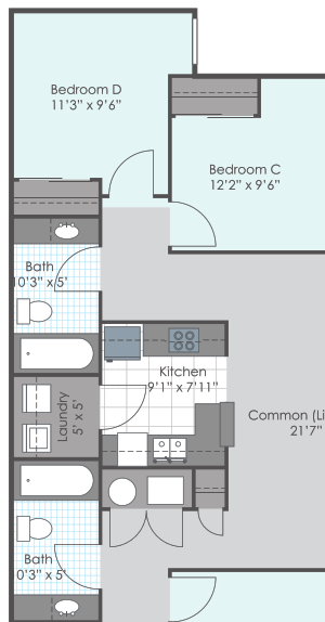 4 bedroom 2 bath website 189 sq ft Renovated